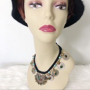 VINTAGE Bohemian Coin Necklace